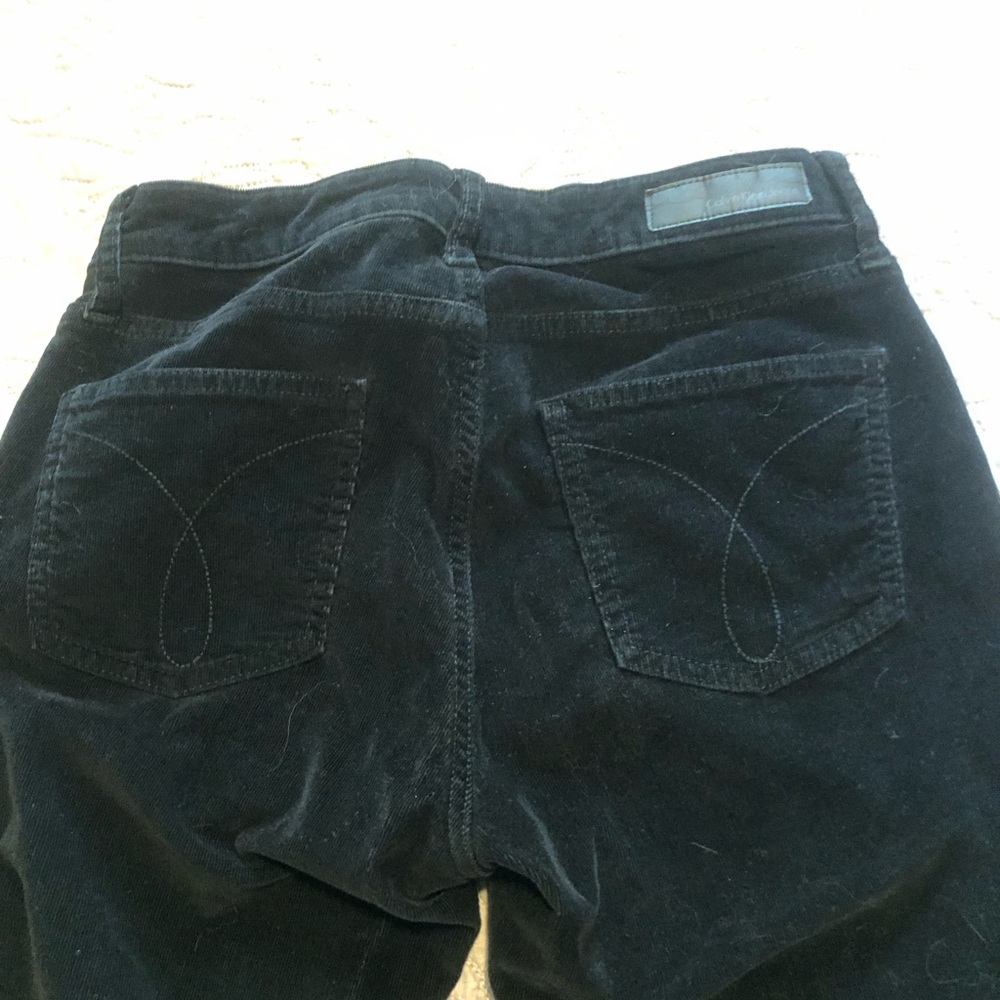 Calvin Klein Jeans Black Corduroy Trousers